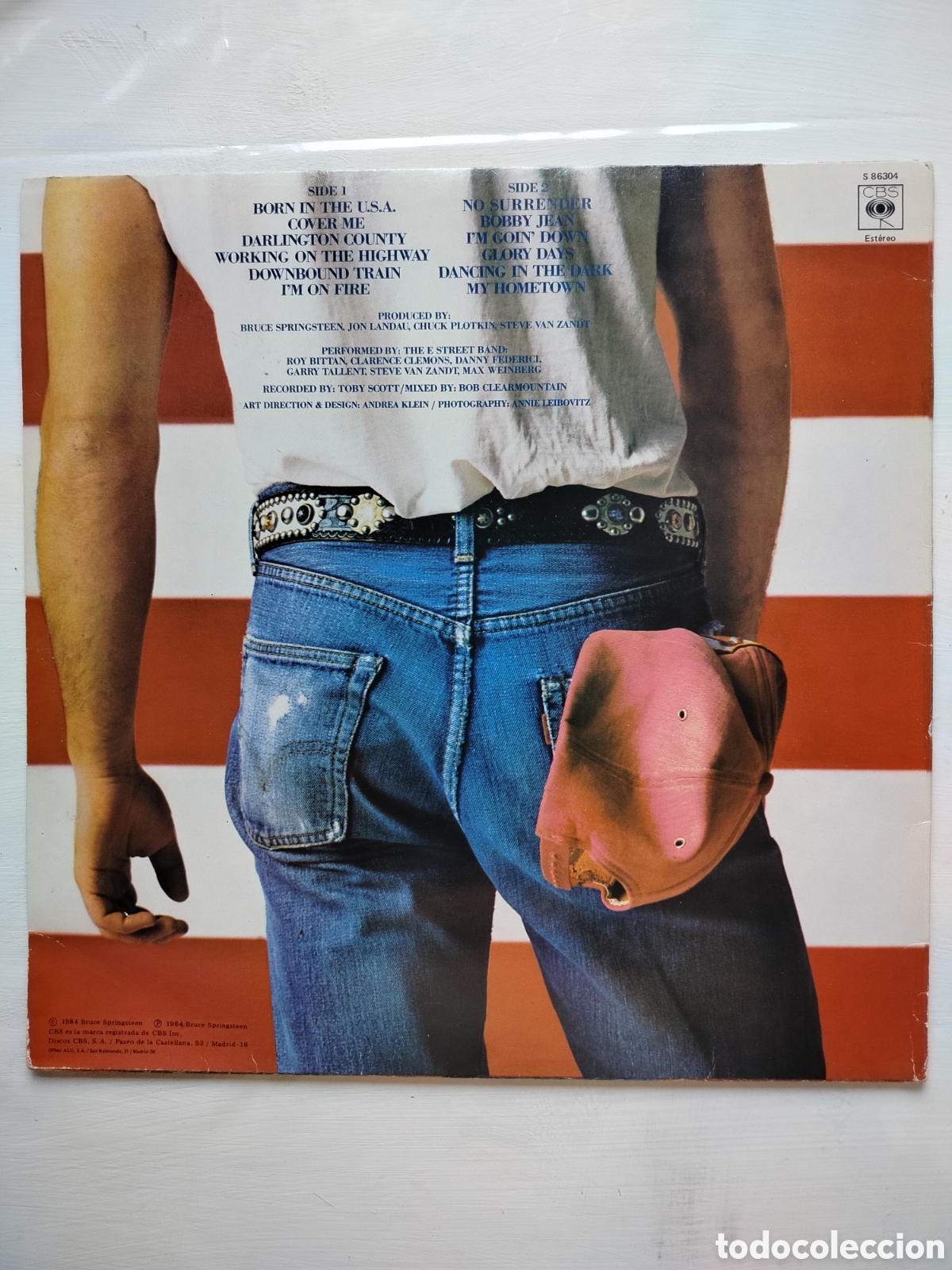 Discos de vinilo: Bruce Springsteen LP Con P&oacute;ster - Foto 2