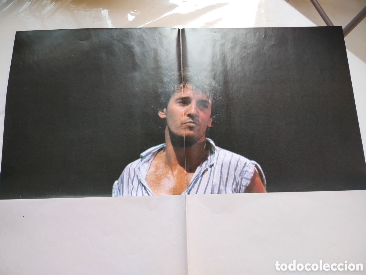 Discos de vinilo: Bruce Springsteen LP Con P&oacute;ster - Foto 5