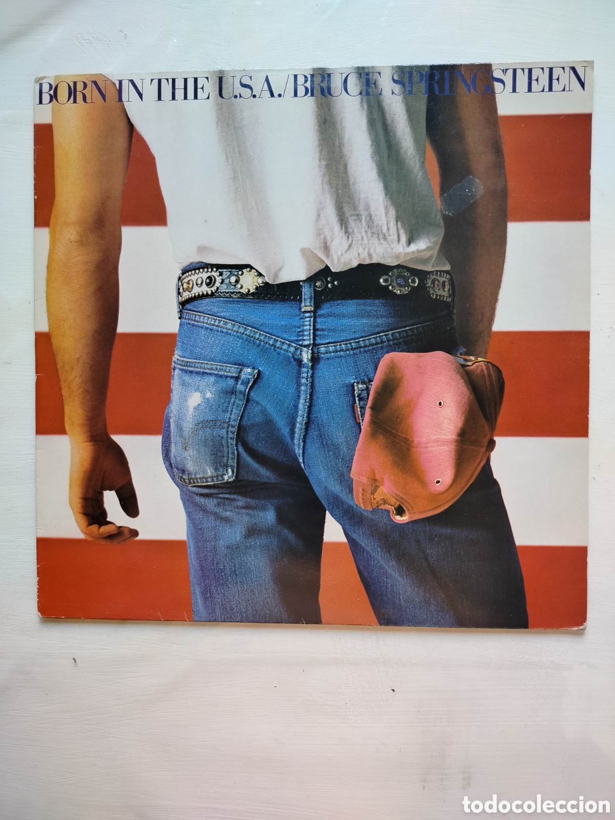 Discos de vinilo: Bruce Springsteen LP Con P&oacute;ster - Foto 1