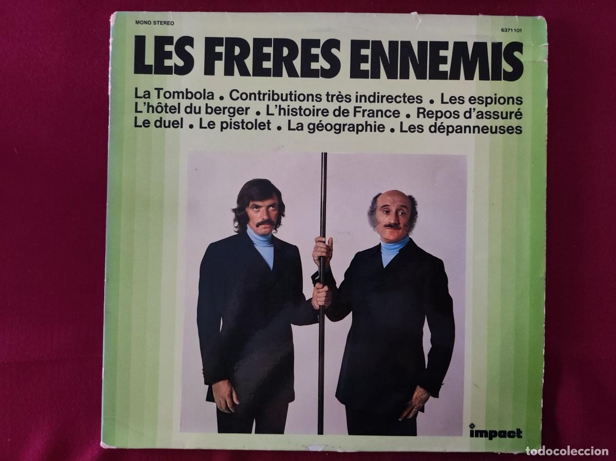 Discos de vinilo: Vinilo Humor - Les Fr&egrave;res Ennemis - Les Fr&egrave;res Ennemis - Ed. Francia 1972