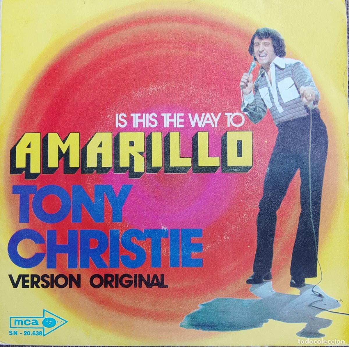 Discos de vinilo: Tony Christie. Amarillo. Vinilo single. - Foto 1