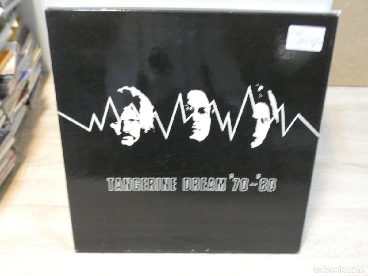 Discos de vinilo: ARKANSAS1980 EXPRO626 VINILO BUEN ESTADO CAJA TANGERINE DREAM 70-80, LIBRO 4 LPS, LABELS DECENTES