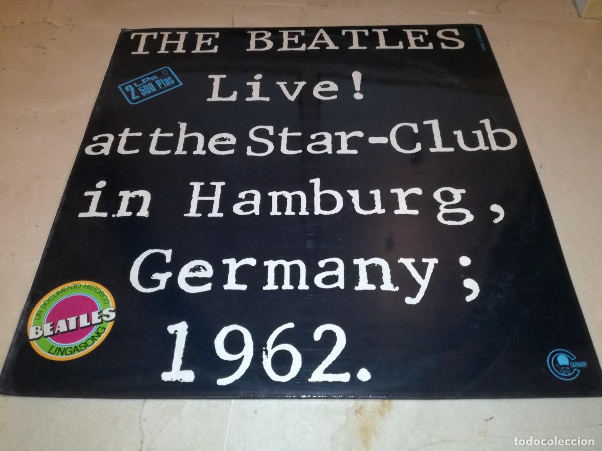 Discos de vinilo: THE BEATLES LIVE AT STAR-CLUB IN HAMBURG GERMANY 1962-DOBLE LP-EDICI&Oacute;N ESPA&Ntilde;OLA