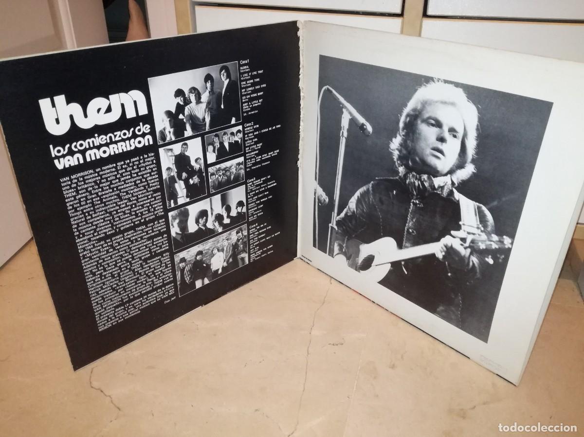Discos de vinilo: THEM-LOS COMIENZOS DE VAN MORRISON-ORIGINAL ESPA&Ntilde;OL 1975 - Foto 3