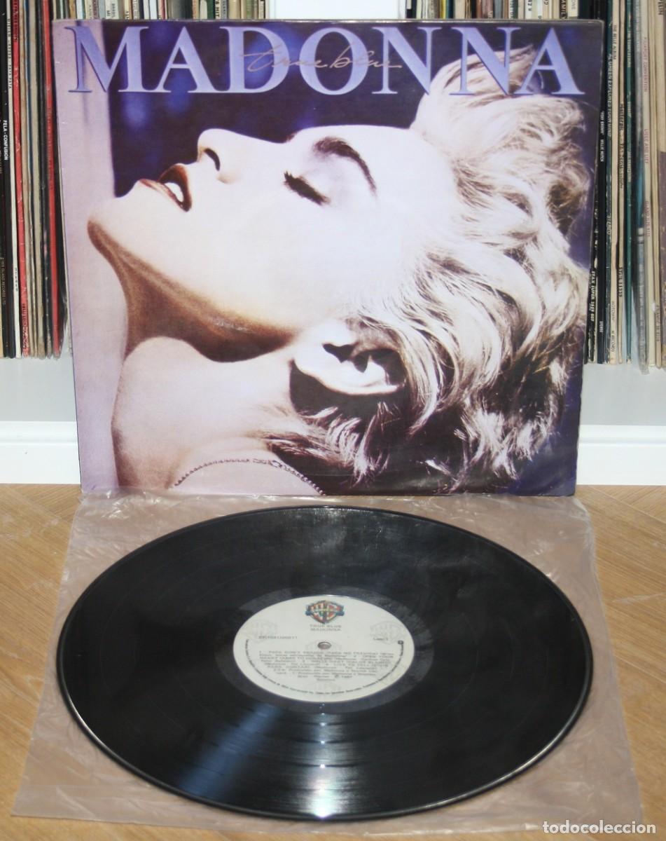 Discos de vinilo: MADONNA True Blue 1987 Original Colombia LP Vinyl Sonolux RARE Vinyl