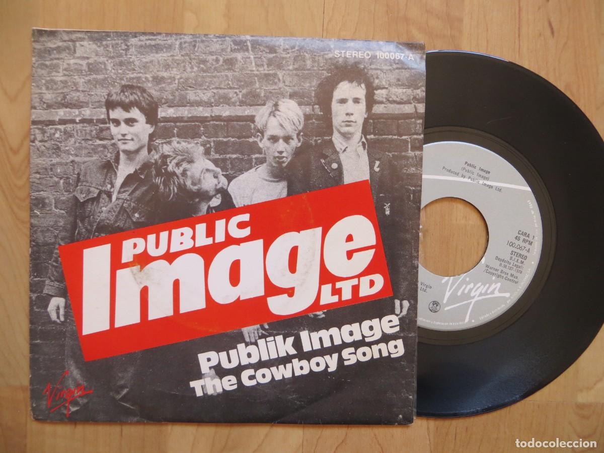 Discos de vinilo: Public Image Ltd - Publik Image (7&rdquo;, Single) 1978 SPAIN - Foto 1