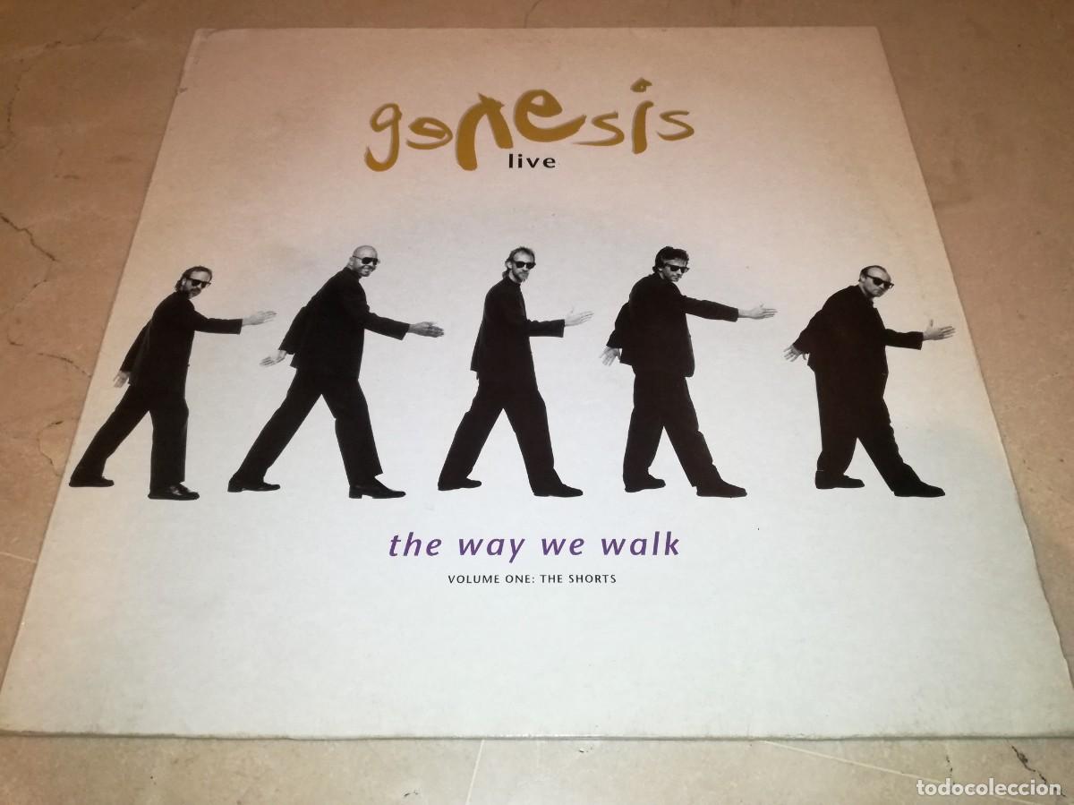 Discos de vinilo: GENESIS LIVE-THE WAY WE WALK-CONTIENE ENCARTES-ORIGINAL 1993