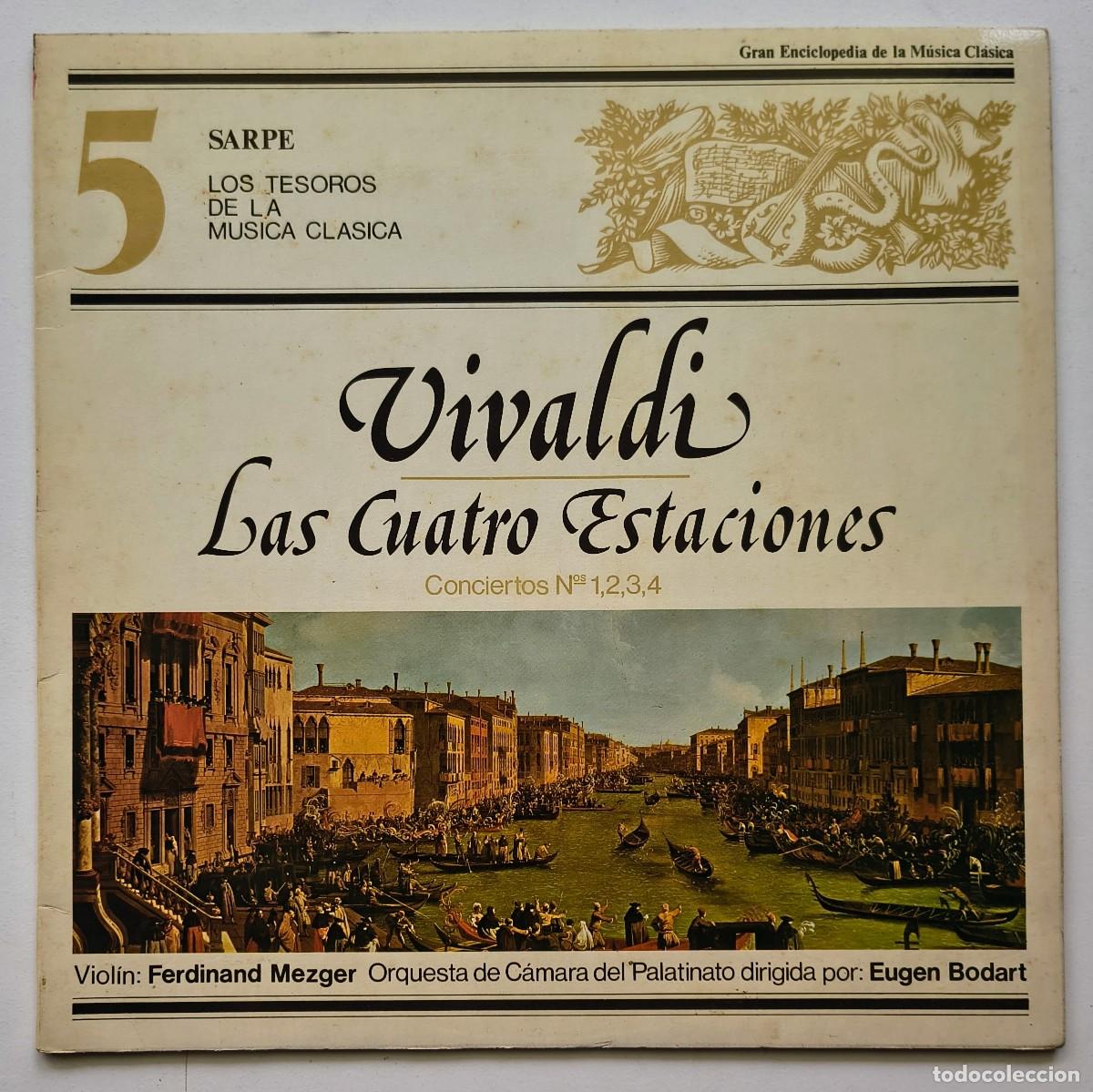 Discos de vinilo: Vivaldi - Los Tesoros de la musica clasica - 5