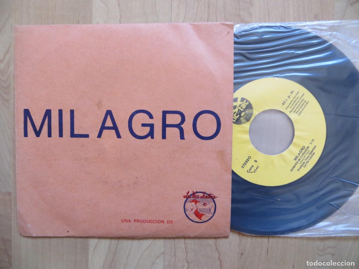 Discos de vinilo: Milagro - Milagro (7&rdquo;, Single, Promo) - Foto 1