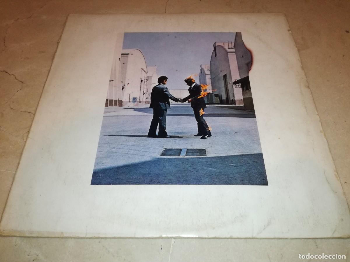 Discos de vinilo: PINK FLOYD-WISH YOU WERE HERE-CONTIENE ENCARTE-ORIGINAL ESPA&Ntilde;OL 1975