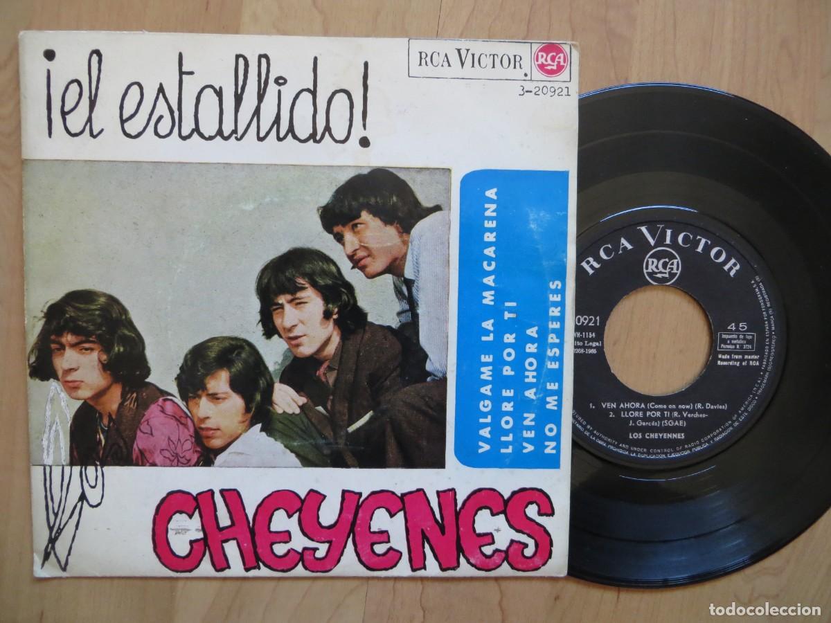 Vinyl records: Los Cheyenes - &iexcl;El Estallido! - Valgame La Macarena (7&rdquo;, EP)