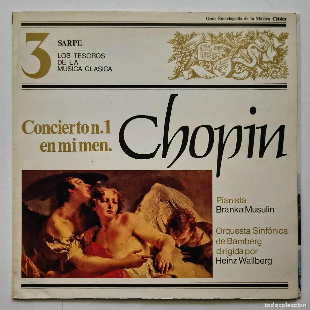 Discos de vinilo: Chopin - Los Tesoros de la musica clasica - 3
