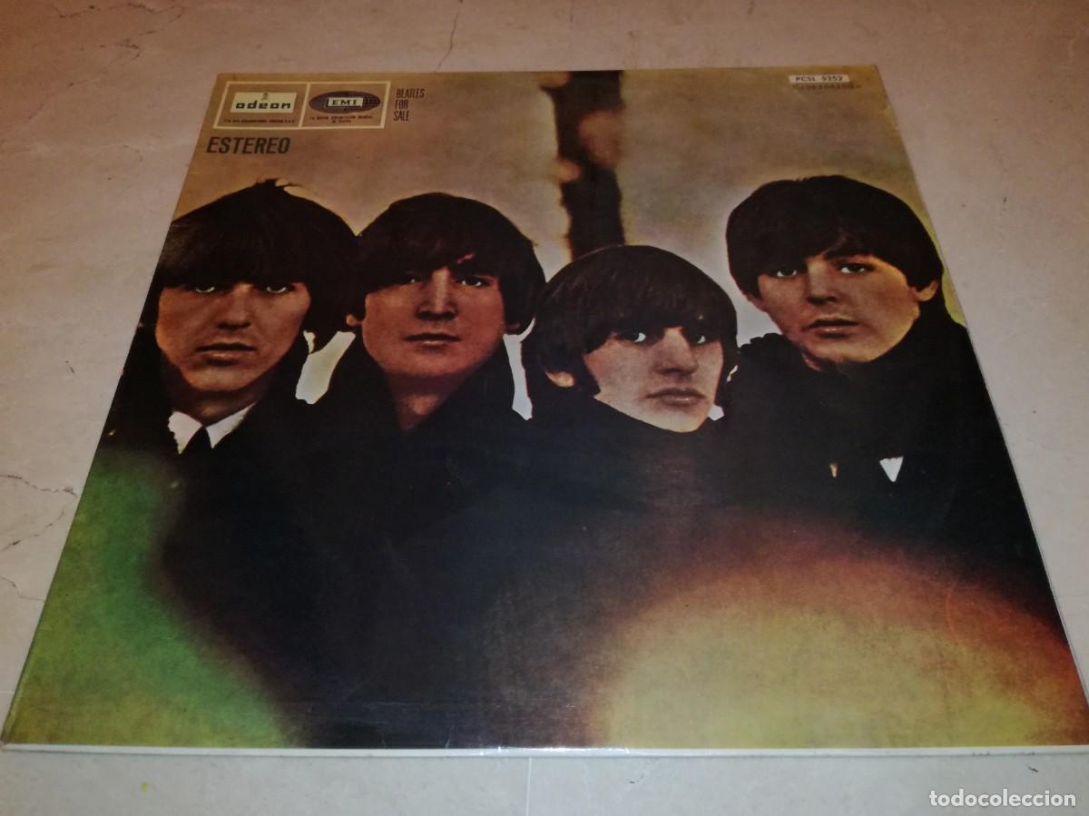 Discos de vinilo: THE BEATLES-BEATLES FOR SALE-EDICI&Oacute;N ORIGINAL ESPA&Ntilde;OLA-RARA EDICI&Oacute;N CON SOLAPAS EN CONTRAPORTADA
