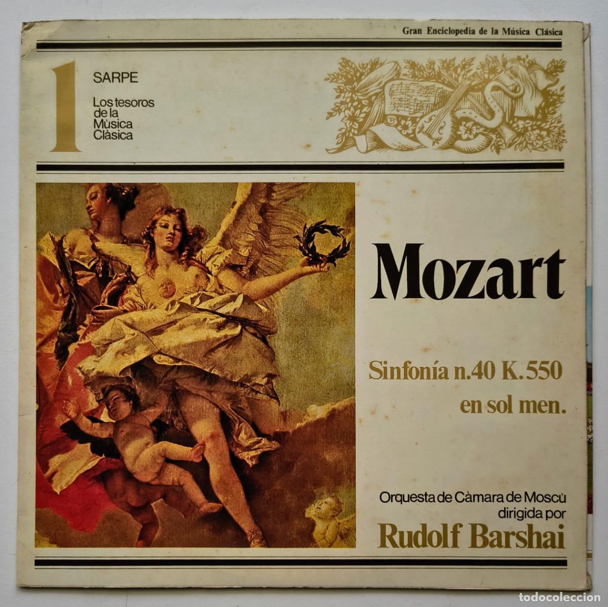 Discos de vinilo: Mozart - Los Tesoros de la musica clasica - 1