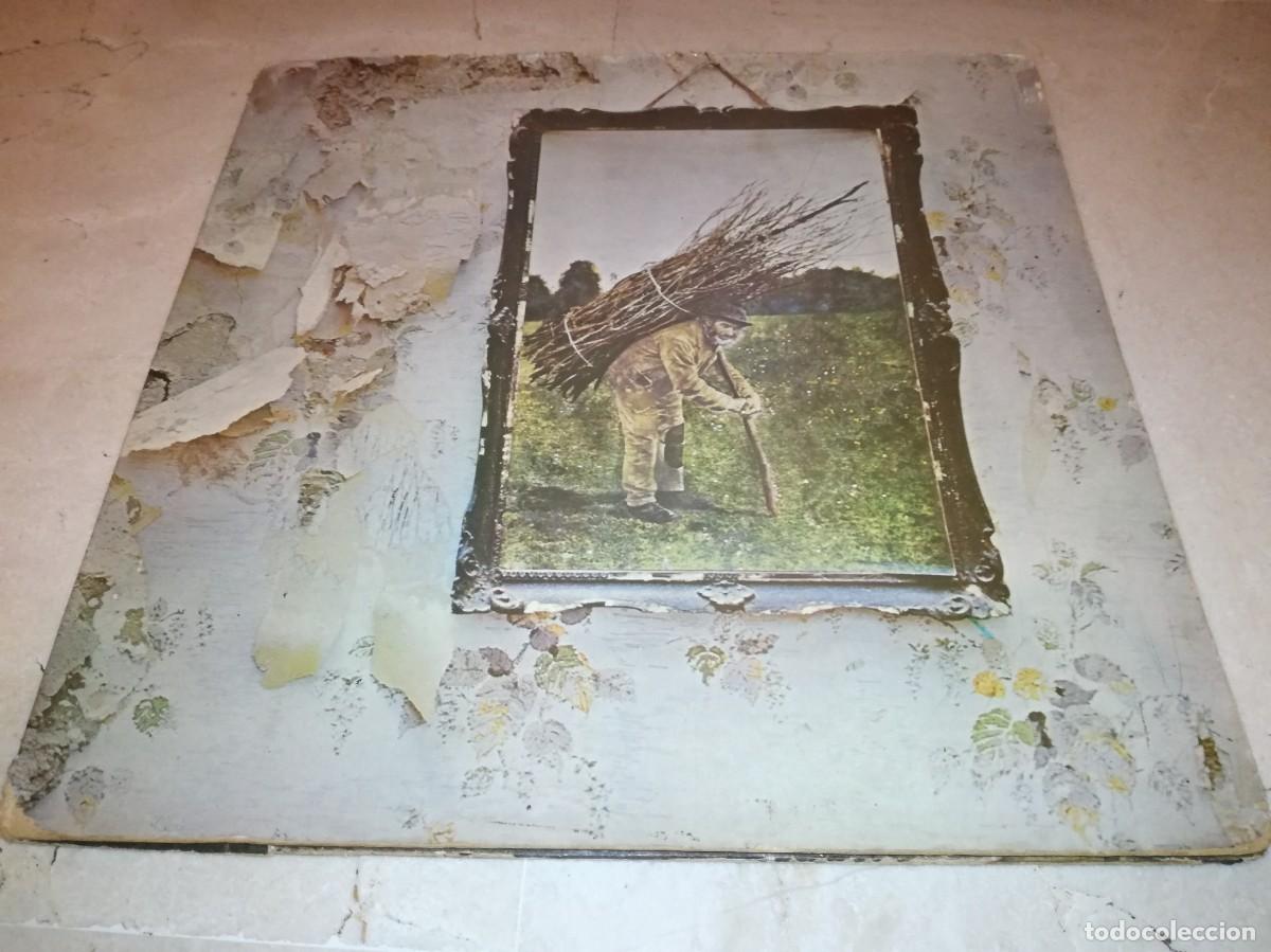 Discos de vinilo: LED ZEPPELIN IV-GATEFOLD-PRIMERA EDICI&Oacute;N ESPA&Ntilde;OL 1971