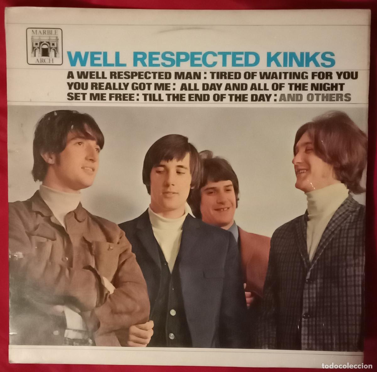 Discos de vinilo: The Kinks - WELL RESPECTED KINKS - Edit. Marble Arch. 1965 (Se Escucha Fritura)