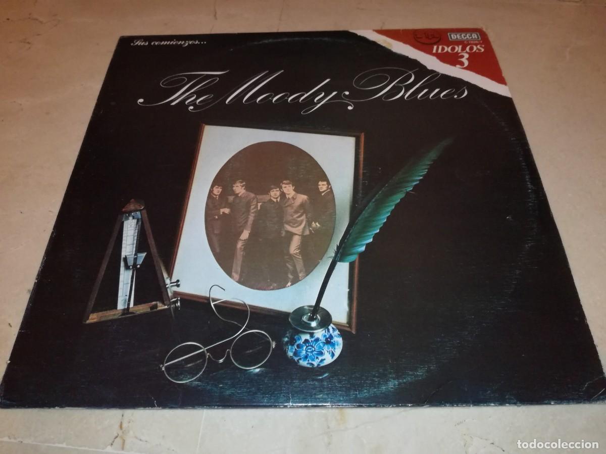 Discos de vinilo: THE MOODY BLUES-IDOLOS 3-DOBLE LP-ORIGINAL ESPA&Ntilde;OL 1977-VINILOS EN MUY BUEN ESTADO