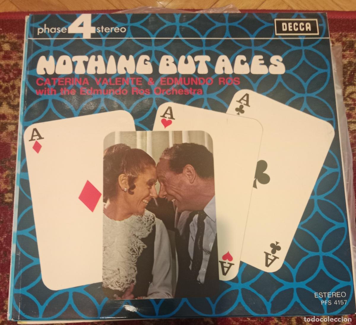 Discos de vinilo: Caterina Valente & Edmundo Ros With The Edmundo Ros Orchestra* &ndash; Nothing But Aces Lp Espa&ntilde;a 1971