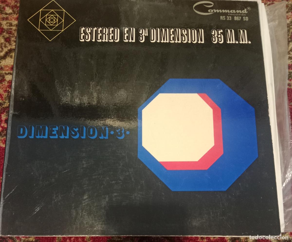 Discos de vinilo: Enoch Light Y La Brigada Ligera &ndash; Dimension &bull;3&bull; Lp Espa&ntilde;a 1964