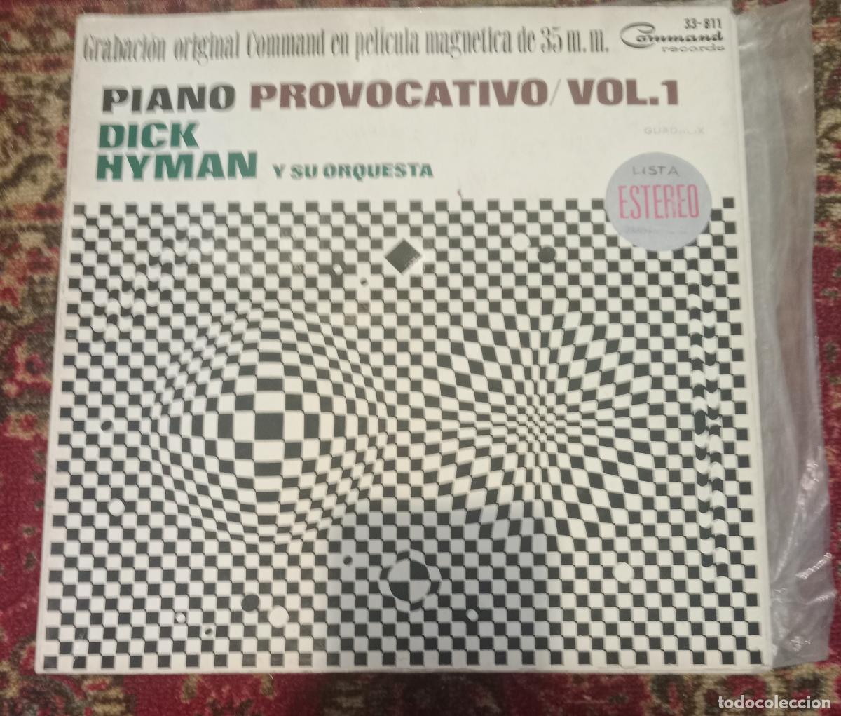 Discos de vinilo: Dick Hyman Y Su Orquesta* &ndash; Piano Provocativo/ Vol.1 Lp Espa&ntilde;a 1964