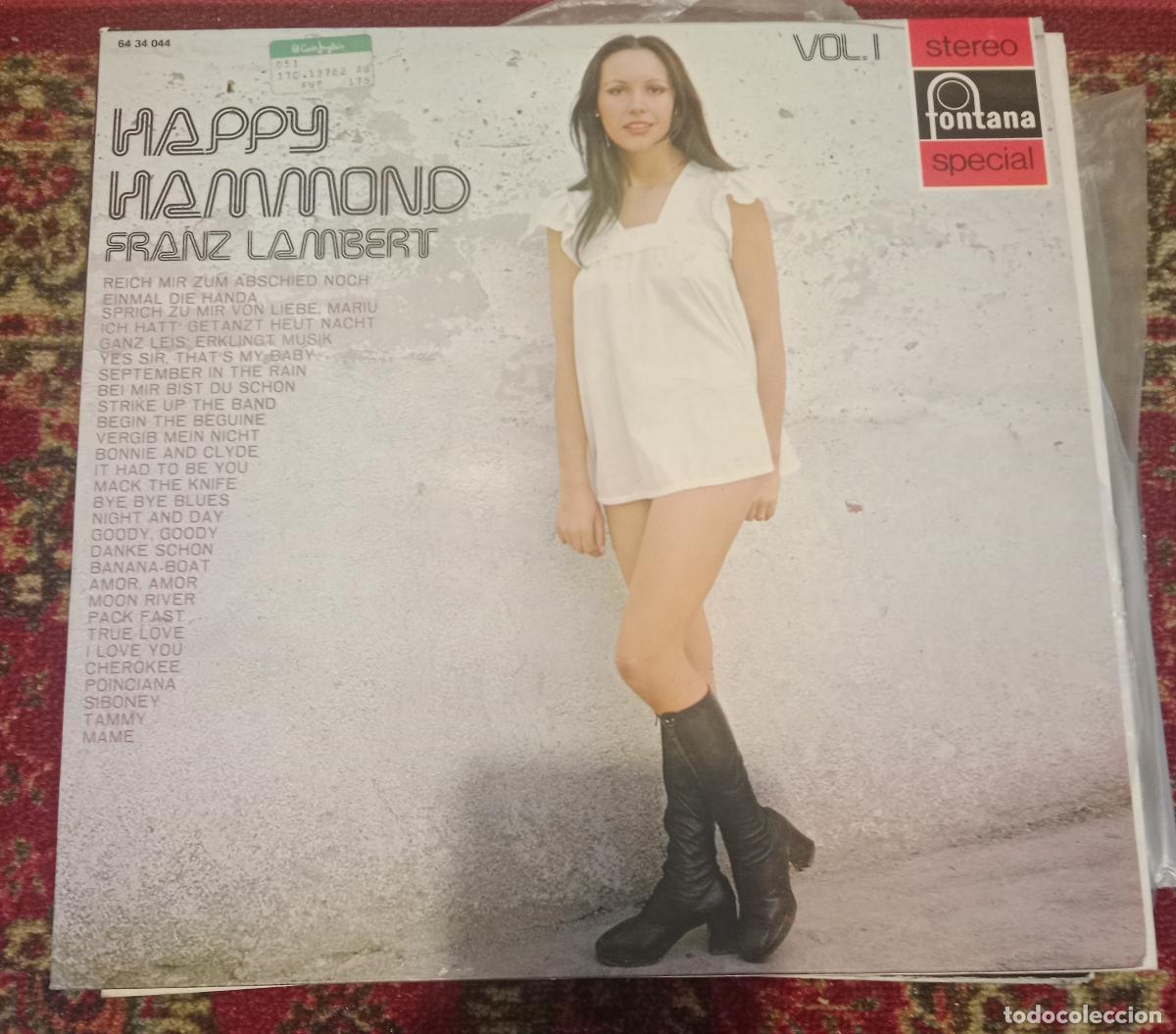 Discos de vinilo: Franz Lambert &ndash; Happy Hammond, Vol. I Lp Espa&ntilde;a 1973