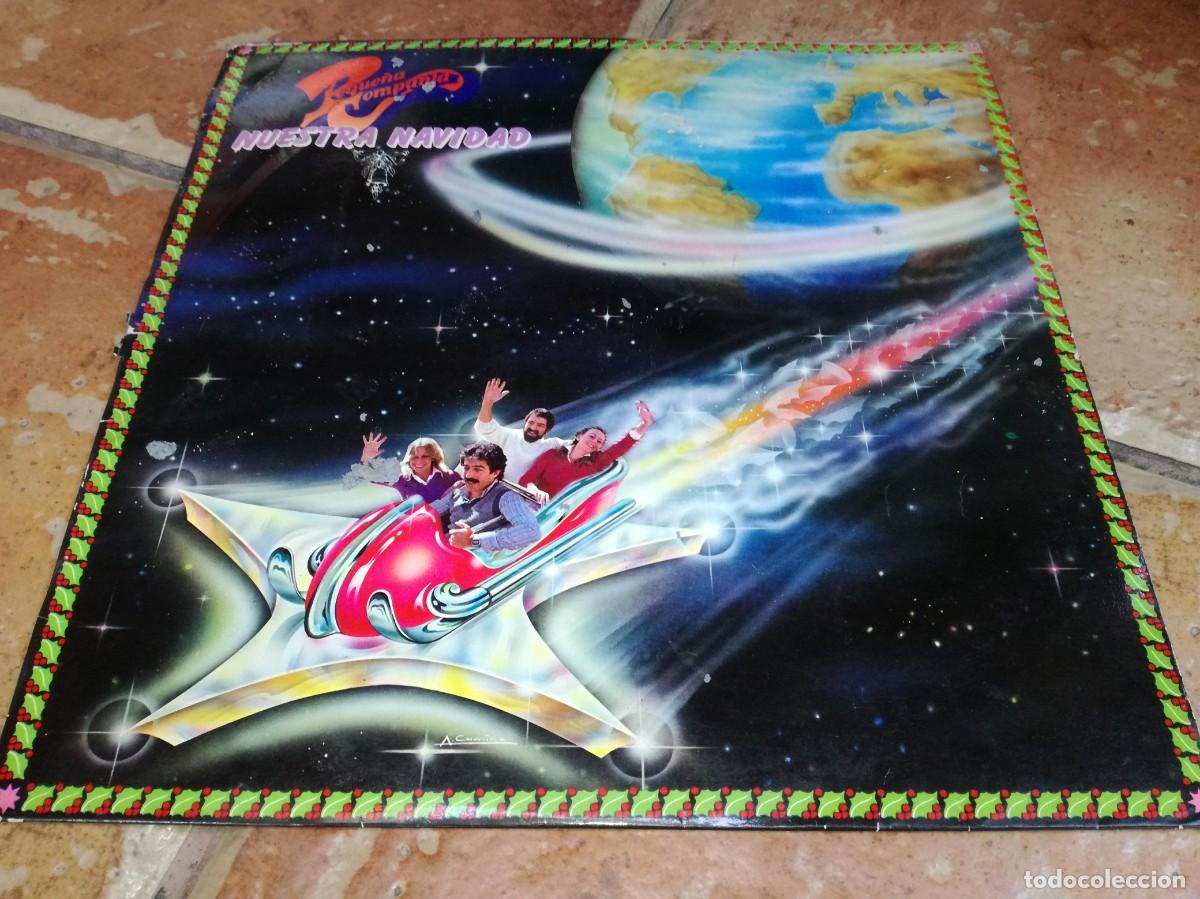 Discos de vinilo: PEQUE&Ntilde;A COMPA&Ntilde;IA-NUESTRA NAVIDAD-ORIGINAL 1980