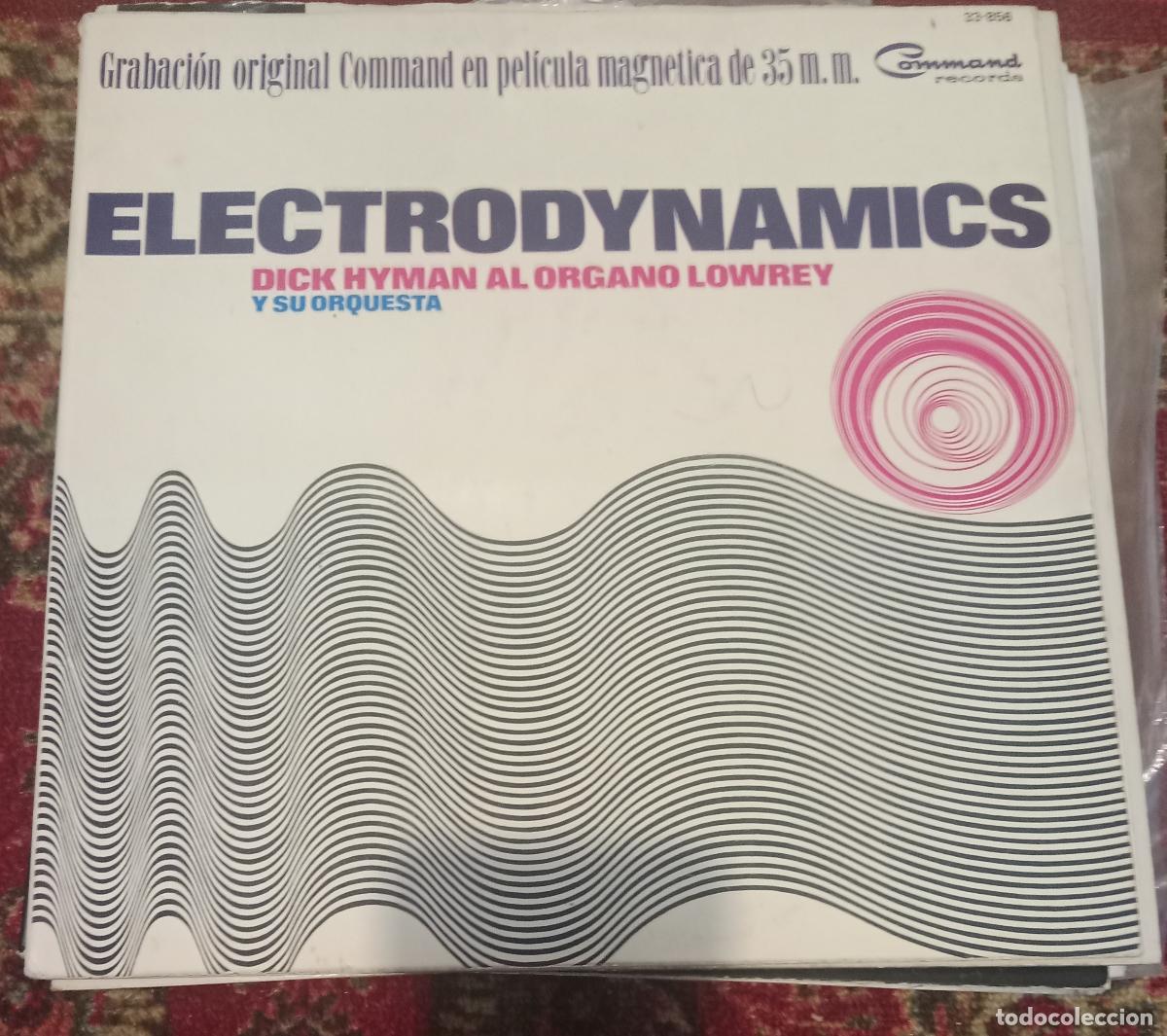 Discos de vinilo: Dick Hyman Al Organo Lowrey Y Su Orquestra &lrm;&ndash; Electrodynamics Lp Espa&ntilde;a 1965