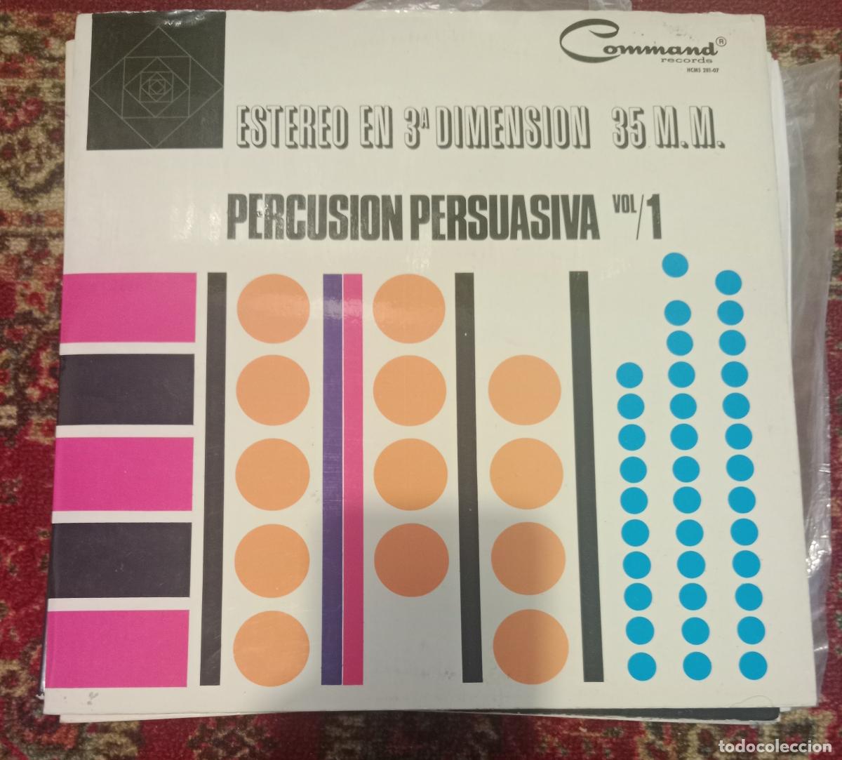 Discos de vinilo: Terry Snyder Y Sus Estrellas &lrm;&ndash; Percusi&oacute;n Persuasiva Vol. 1 Lp Espa&ntilde;a 1964