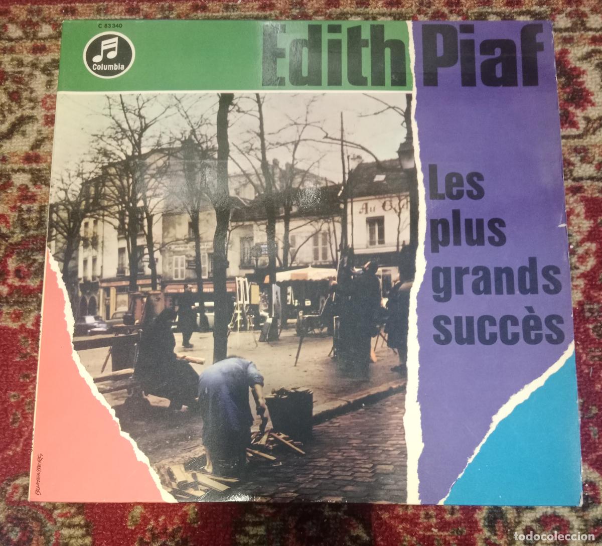 Discos de vinilo: Edith Piaf &ndash; Les Plus Grands Succ&egrave;s Lp Alemania 1963