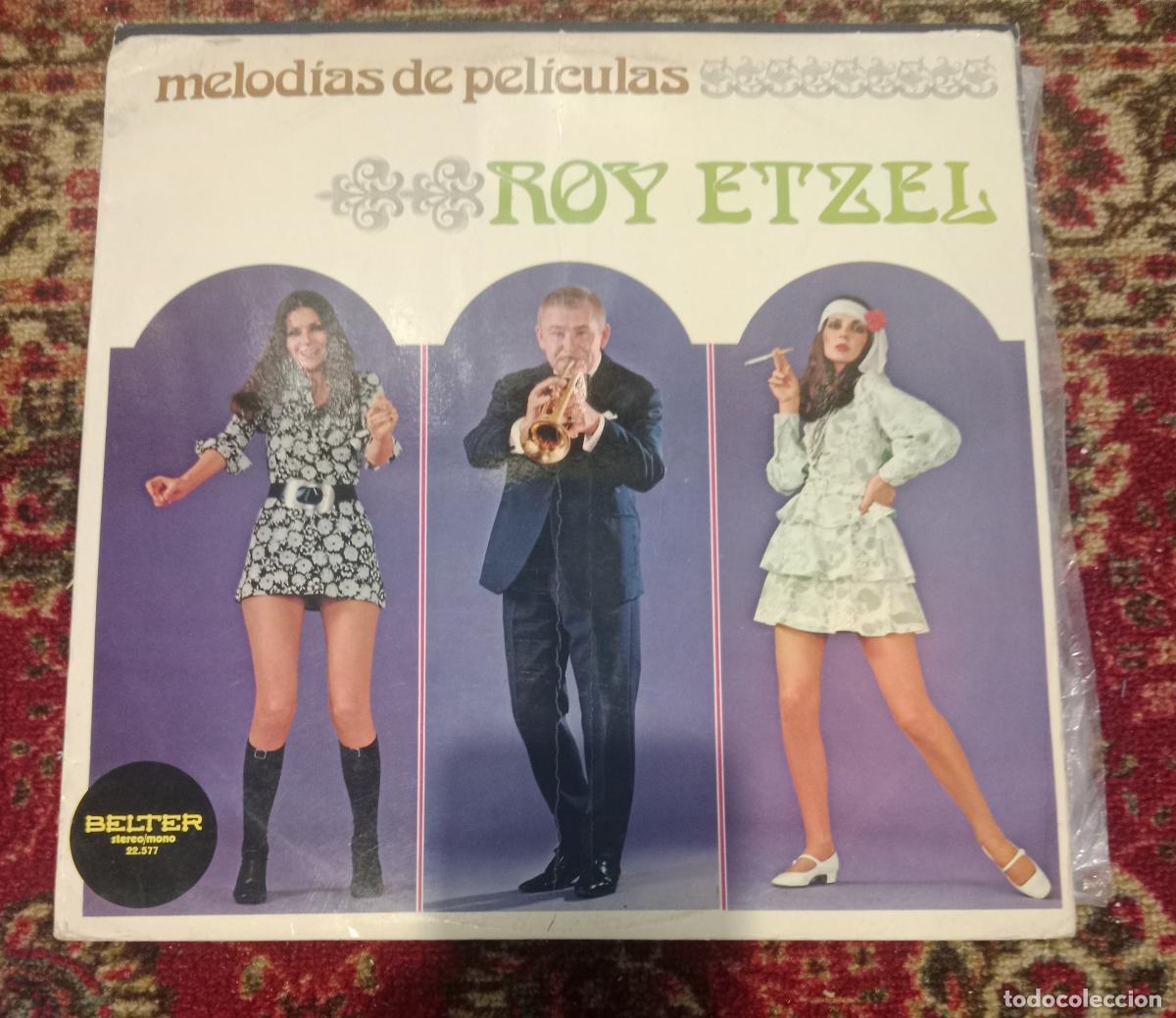 Discos de vinilo: Roy Etzel &ndash; Melod&iacute;as De Pel&iacute;culas Lp Espa&ntilde;a 1971