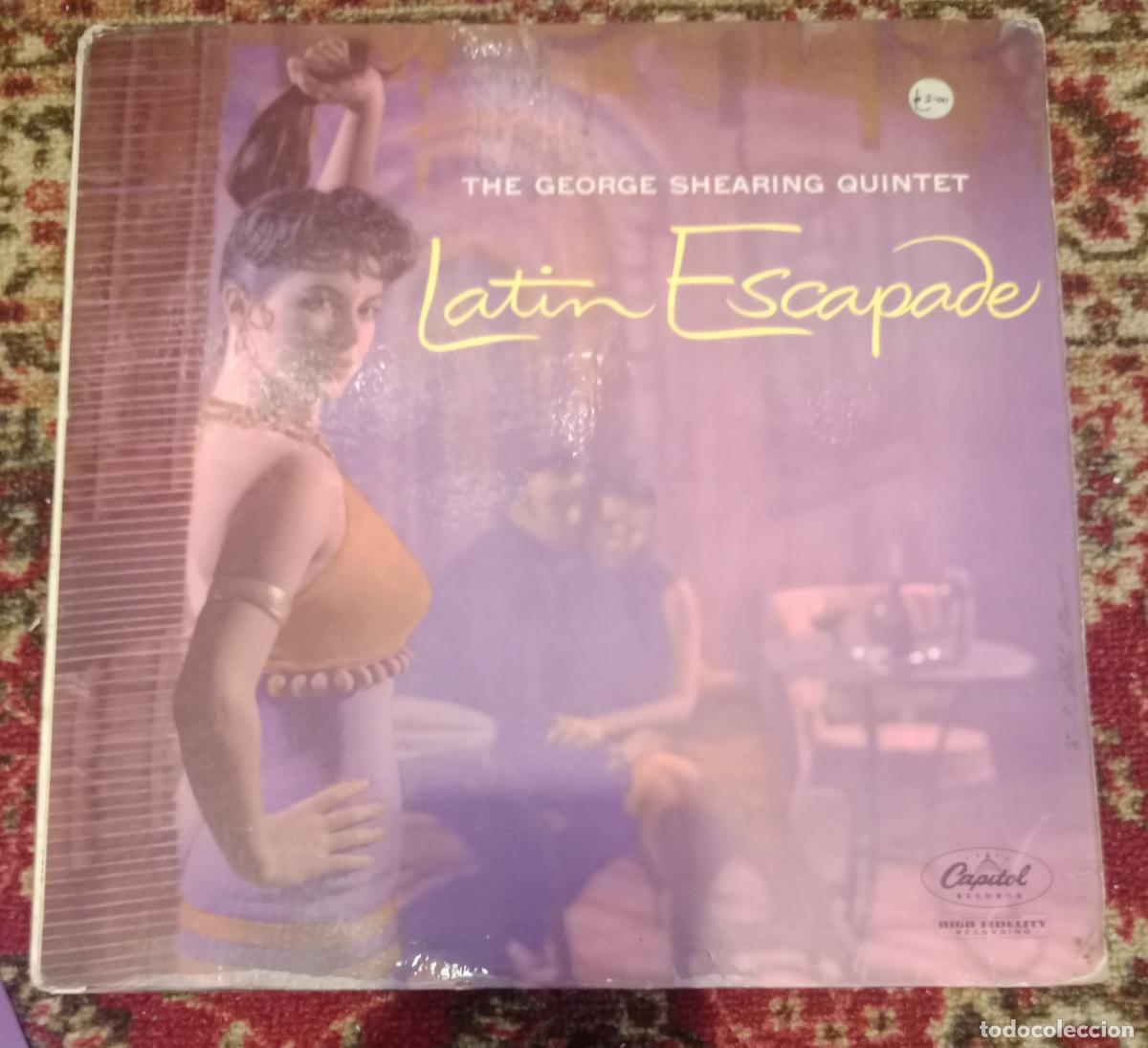 Discos de vinilo: The George Shearing Quintet &ndash; Latin Escapade Lp UK 70s