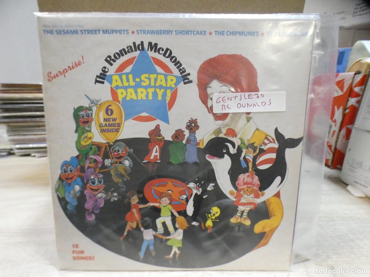 Discos de vinilo: ARKANSAS1980 BOXX728 VINILO BUEN ESTADO - RONALD MCDONALD MC DONALDS