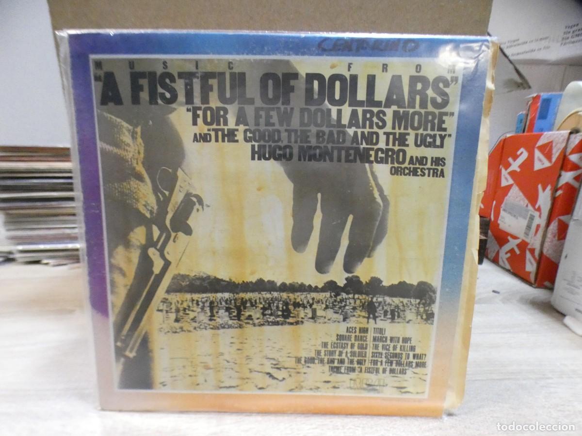 Discos de vinilo: ARKANSAS1980 BOXX728 VINILO BUEN ESTADO - A FISTFUL OF DOLLARS