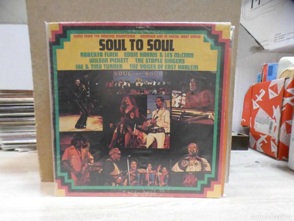 Discos de vinilo: ARKANSAS1980 BOXX728 VINILO BUEN ESTADO - SOUL TO SOUL RECOP