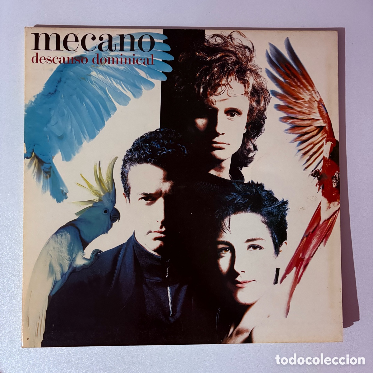 Discos de vinilo: lp Mecano &lrm;&ndash; Descanso Dominical edicion espa&ntilde;ola gatefold de 1988