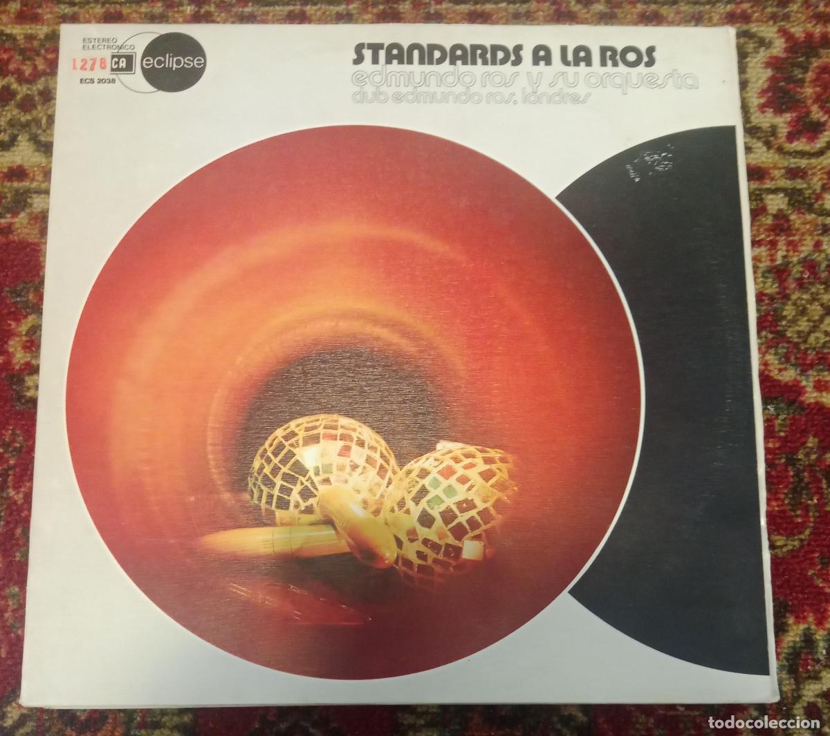 Discos de vinilo: Edmundo Ros & His Orchestra &ndash; Standards A La Ros Lp Espa&ntilde;a 1974
