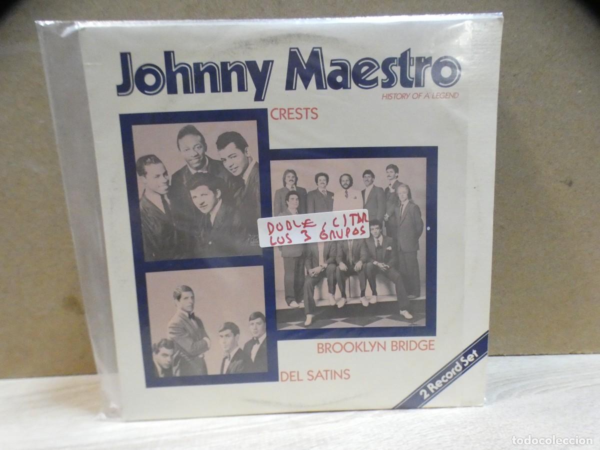 Discos de vinilo: ARKANSAS1980 BOXX728 VINILO BUEN ESTADO - JOHNNY MAESTRO DOBLE CREST, BROOKLYN BRIDGE DEL SATINS