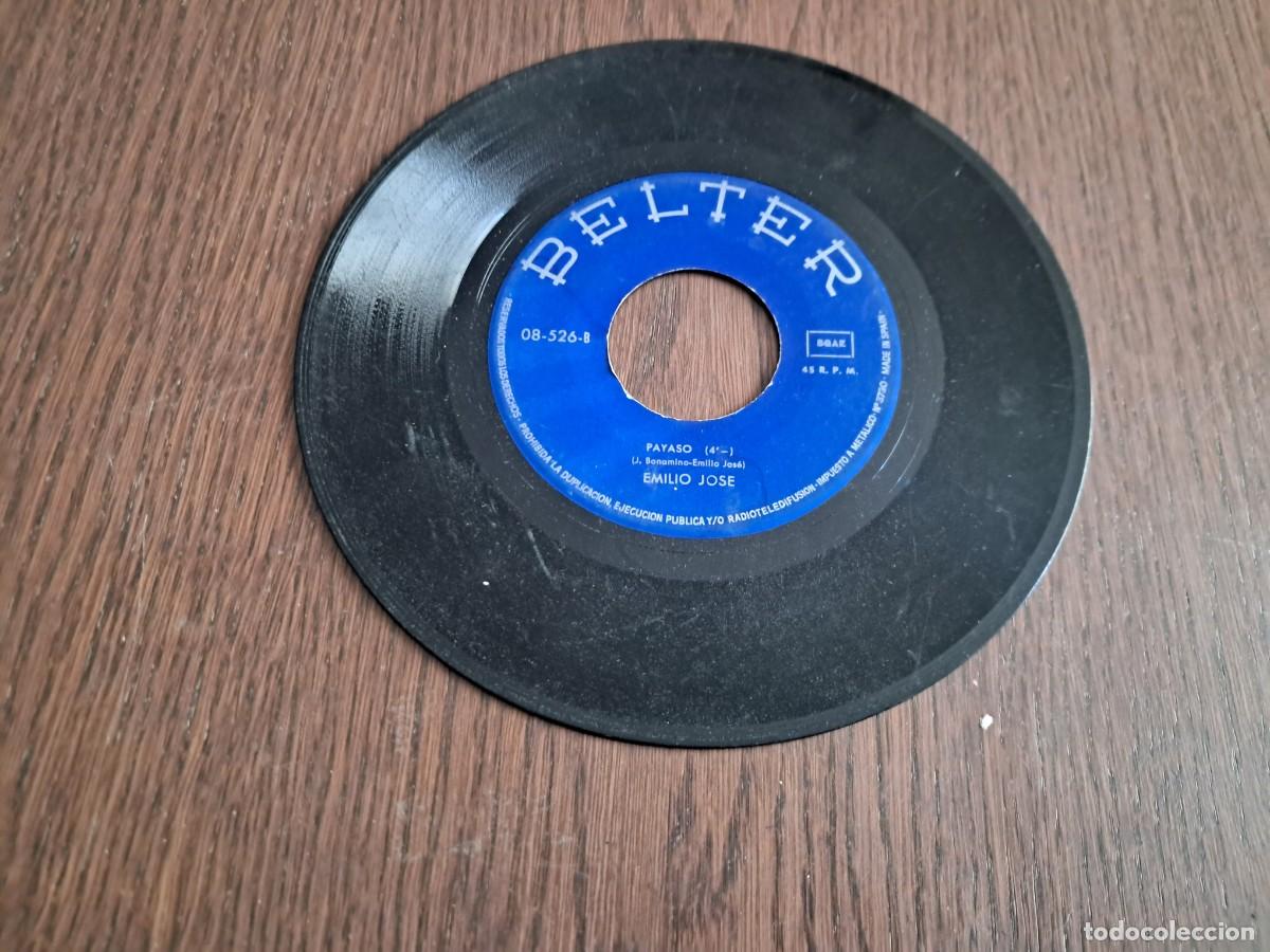 Discos de vinilo: Emilio Jos&eacute; - Peque&ntilde;a / Payaso - Single Belter - 08-526 - Espa&ntilde;a 1975 - VINILO