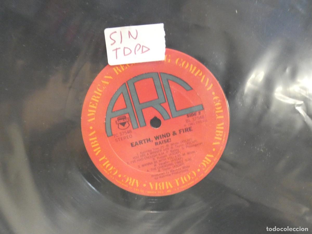 Dischi in vinile: ARKANSAS1980 BOXX728 VINILO LEVE USO AUN CORRECTO - EARTH WIND AND FIRE SIN TAPA