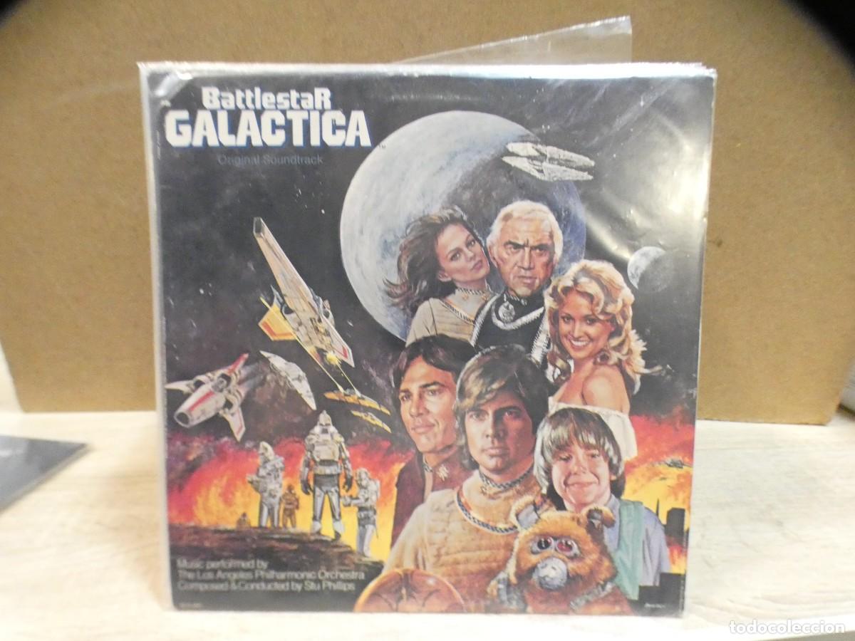 Dischi in vinile: ARKANSAS1980 BOXX728 VINILO BUEN ESTADO - BATTLESTAR GALACTICA