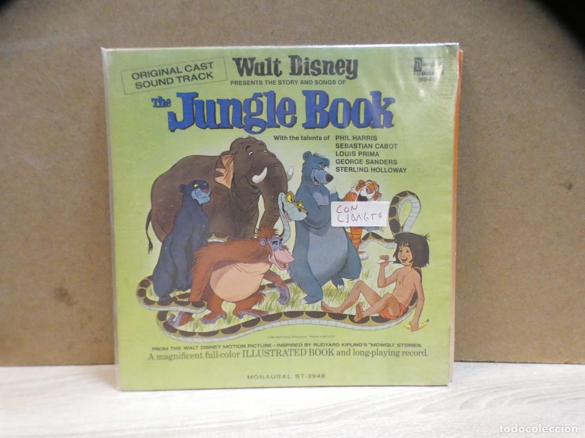 Discos de vinilo: ARKANSAS1980 BOXX728 VINILO BUEN ESTADO - JUNGLE BOOK CON LIBRETO BSO