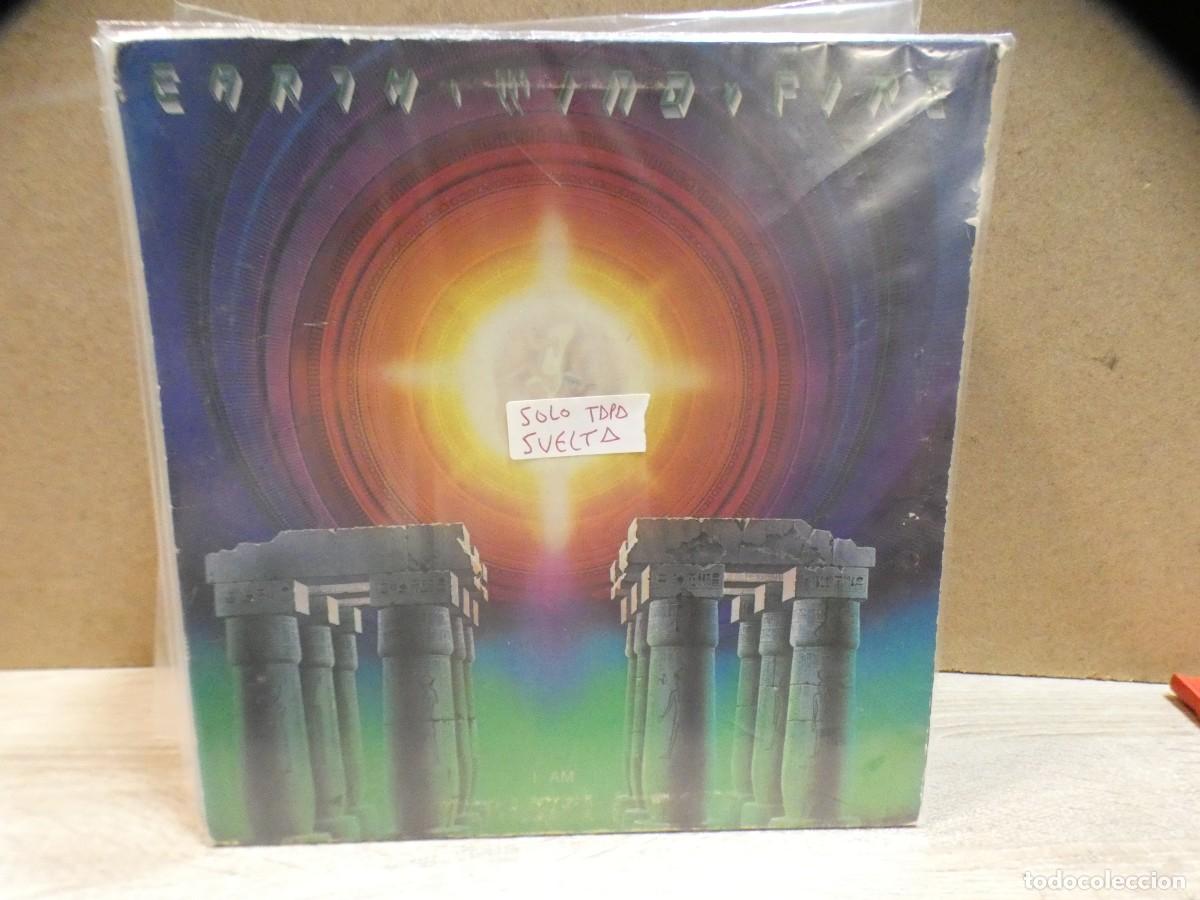 Discos de vinilo: ARKANSAS1980 BOXX728 VINILO DESTROZADO A TU RIESGO - EARTH WIND FIRE SOLO TAPA SUELTA