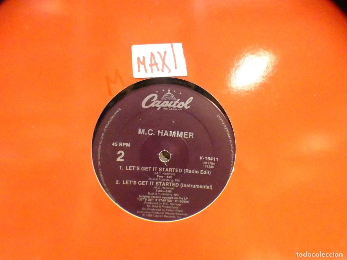 Discos de vinilo: ARKANSAS1980 BOXX728 VINILO BUEN ESTADO - MC HAMMER MAXI