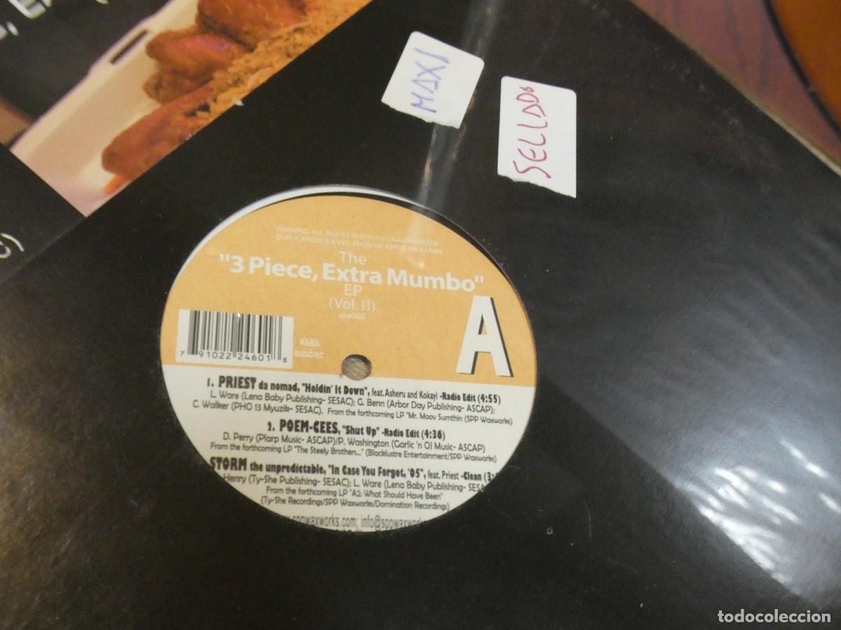 Discos de vinilo: ARKANSAS1980 BOXX728 VINILO BUEN ESTADO - 3 PIECE EXTRA MUMBO MAXI SELLADO