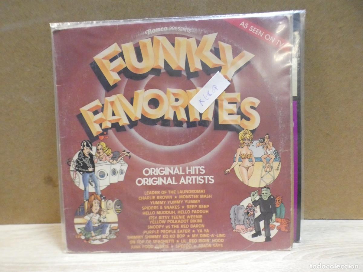 Discos de vinilo: ARKANSAS1980 BOXX728 VINILO BUEN ESTADO - FUNKY FAVORITES RACOP