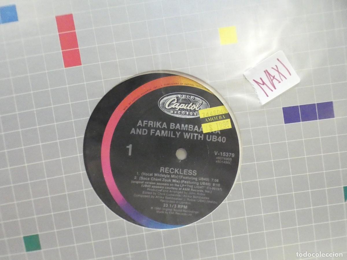 Discos de vinilo: ARKANSAS1980 BOXX728 VINILO BUEN ESTADO - AFRIKA BAMBARA MAXI