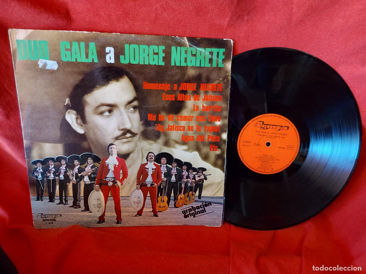 Discos de vinilo: LP JORGE NEGRETE 1977 ( PEDIDOS M&Iacute;NIMOS 10 &euro; ) CAJA N.&ordm; 1 - LP