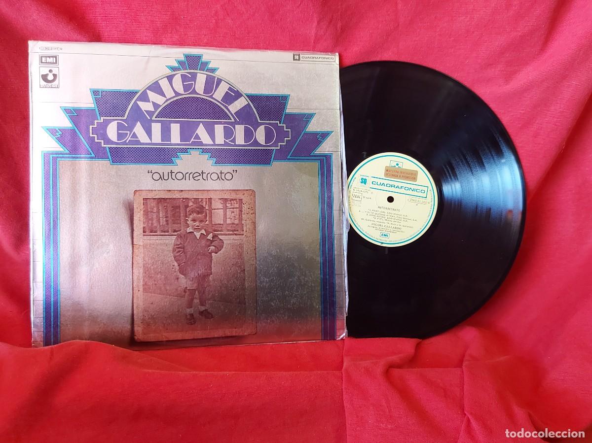Discos de vinilo: LP MIGUEL GALLARDO AUTORRETRATO 1975 ( PEDIDOS M&Iacute;NIMOS 10 &euro; ) CAJA N.&ordm; 1 - LP