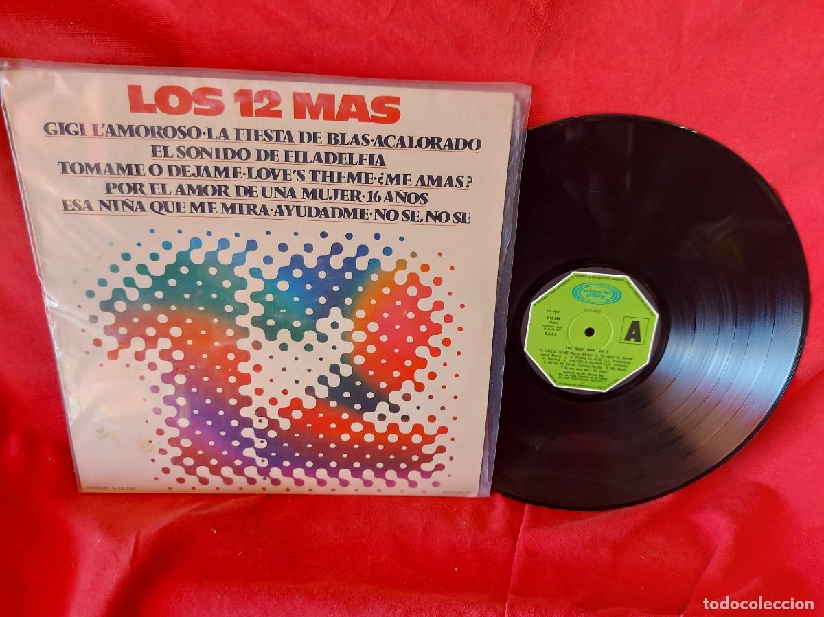 Discos de vinilo: LP LOS 12 M&Aacute;S VOL-5 1974 ( PEDIDOS M&Iacute;NIMOS 10 &euro; ) CAJA N.&ordm; 1 - LP