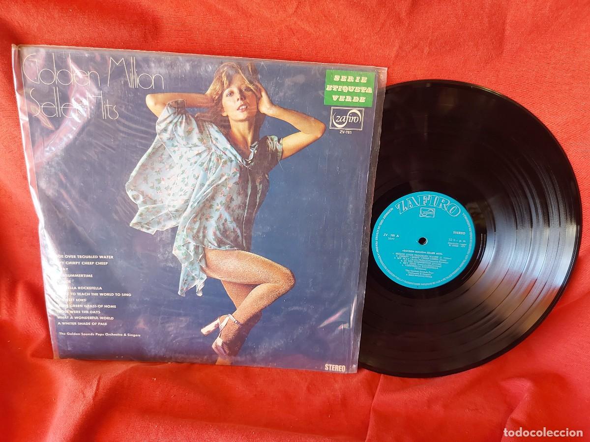 Discos de vinilo: LP GOLDEN MILLION SELLER HITS 1974 ( PEDIDOS M&Iacute;NIMOS 10 &euro; ) CAJA N.&ordm; 1 - LP